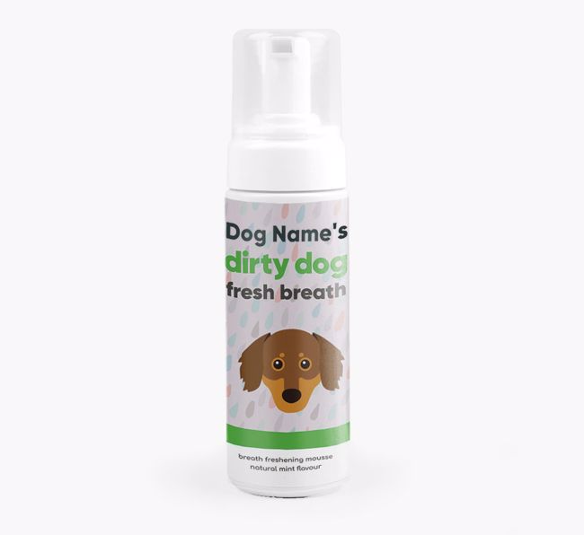 Dirty Dog: Personalised {breedFullName} Breath Freshener